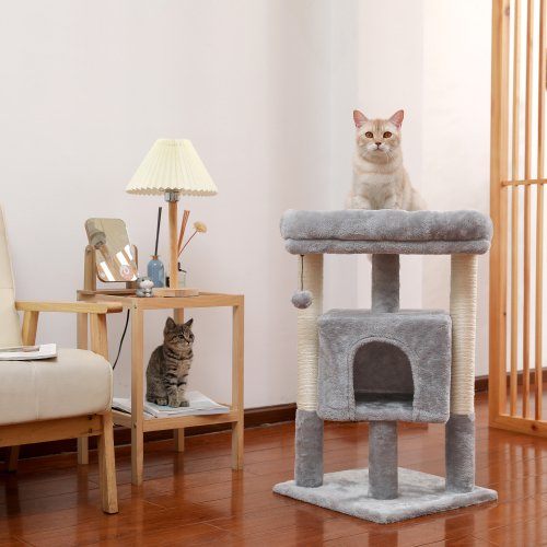 28.4 Cat Tree for Indoor Cats Tower Cheap Pice Free Shipping