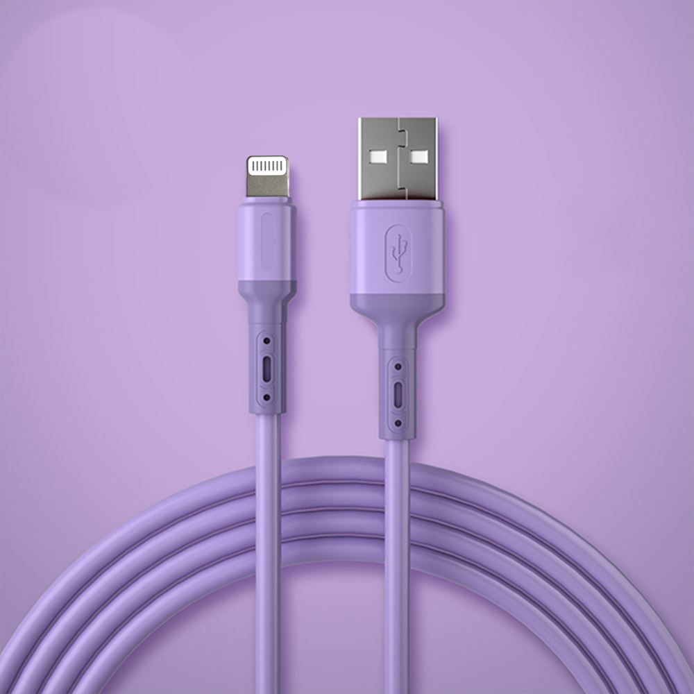 2-Pack: Colorful Charging Cables - Lightning or USB-C Choice Online