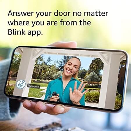 Blink Video Doorbell + 1 Outdoor 4 smart security camera (4th Gen) with Sync Module 2  (Refurbished) Visa Payment For Sale