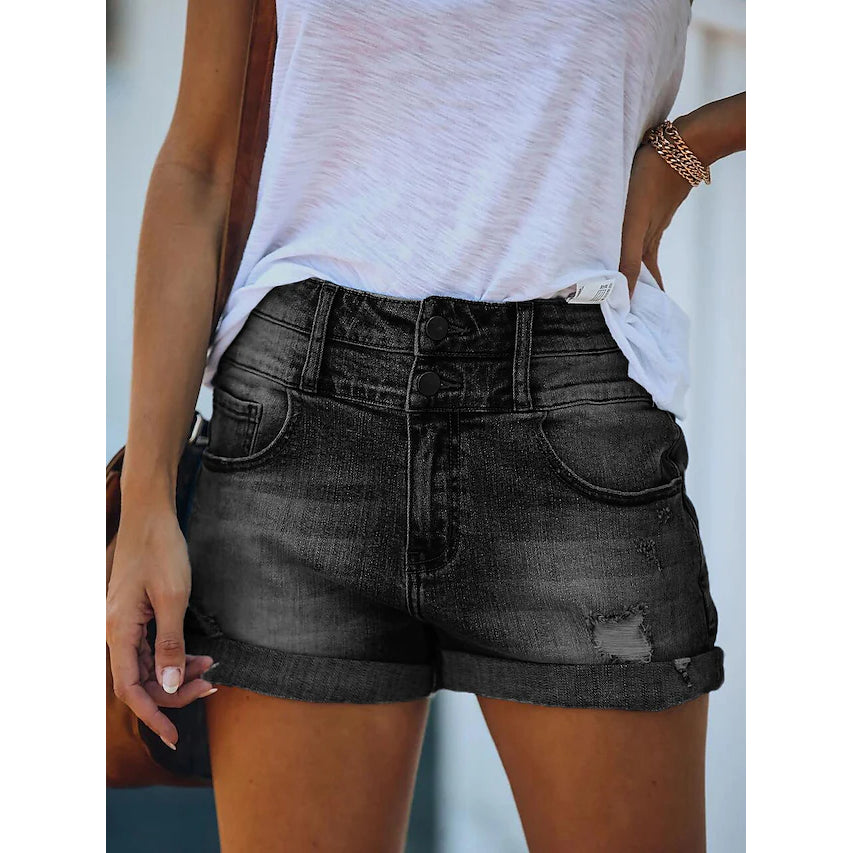 Women's Casual Fashion Jeans Denim Shorts Cheap For Cheap