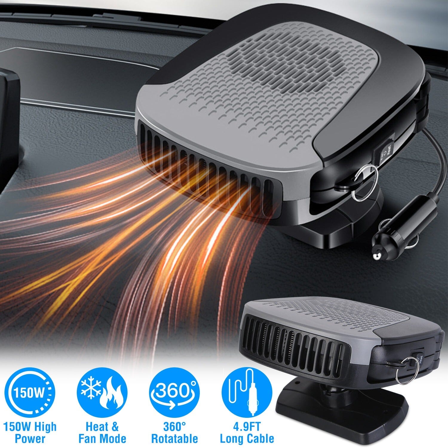 12V 150W Portable Car Auto Heater Cheap Sale Exclusive