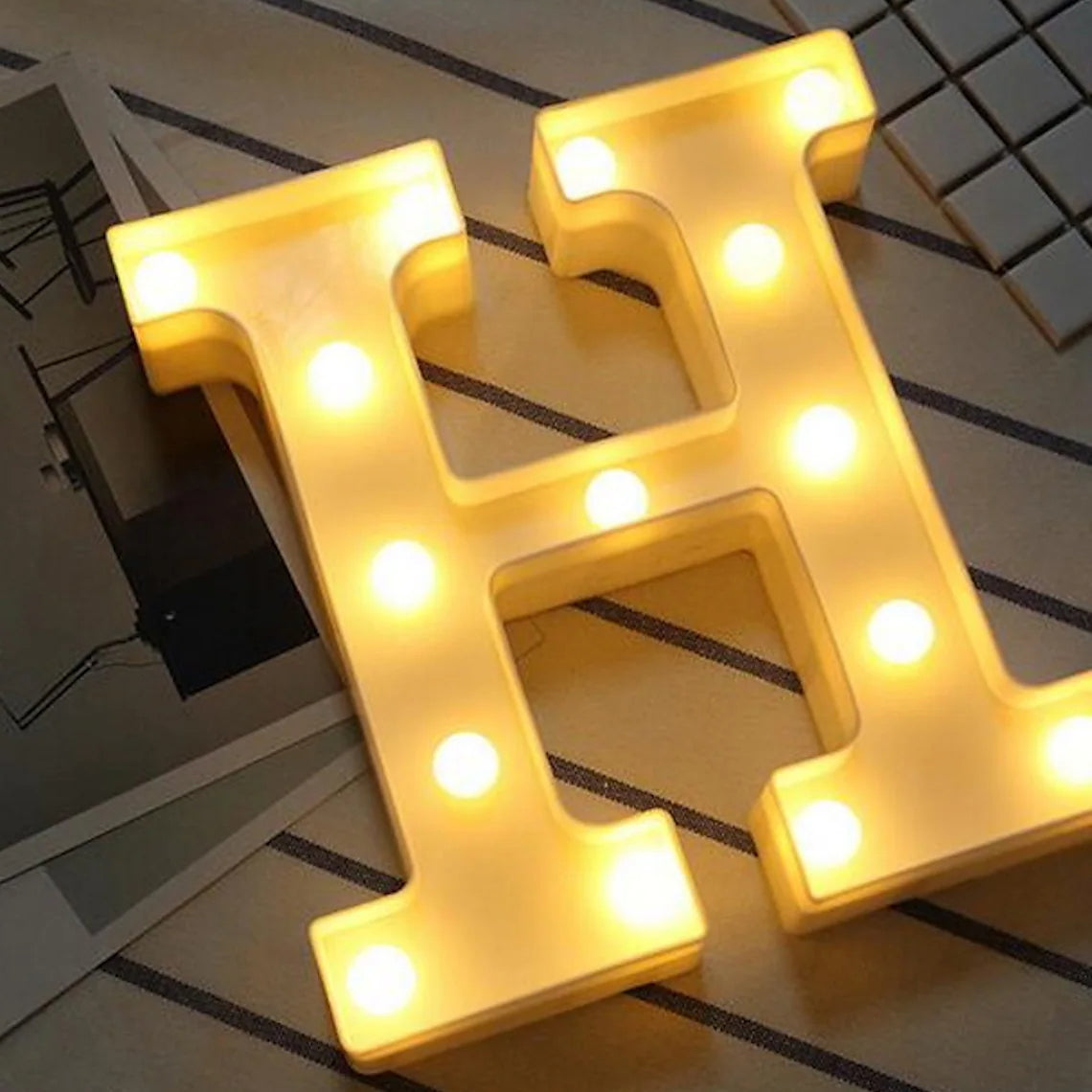 LED Alphabet Light Sale Authentic