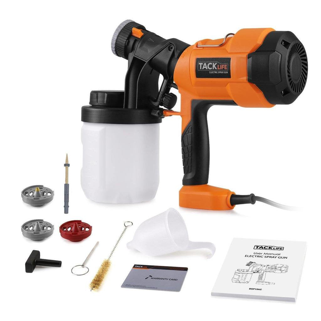 TACKLIFE Paint Sprayer, High Power HVLP Home Electric Paint Gun Outlet Shop Offer