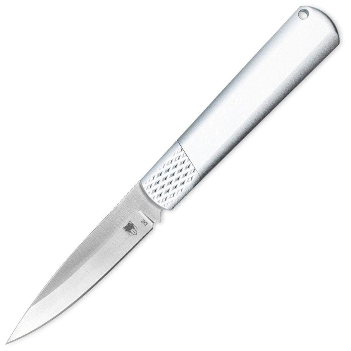 CobraTec Gideon Auto, 3 D2 Hidden Release Blade, Silver Handle - CTGHRSSB Outlet Brand New Unisex