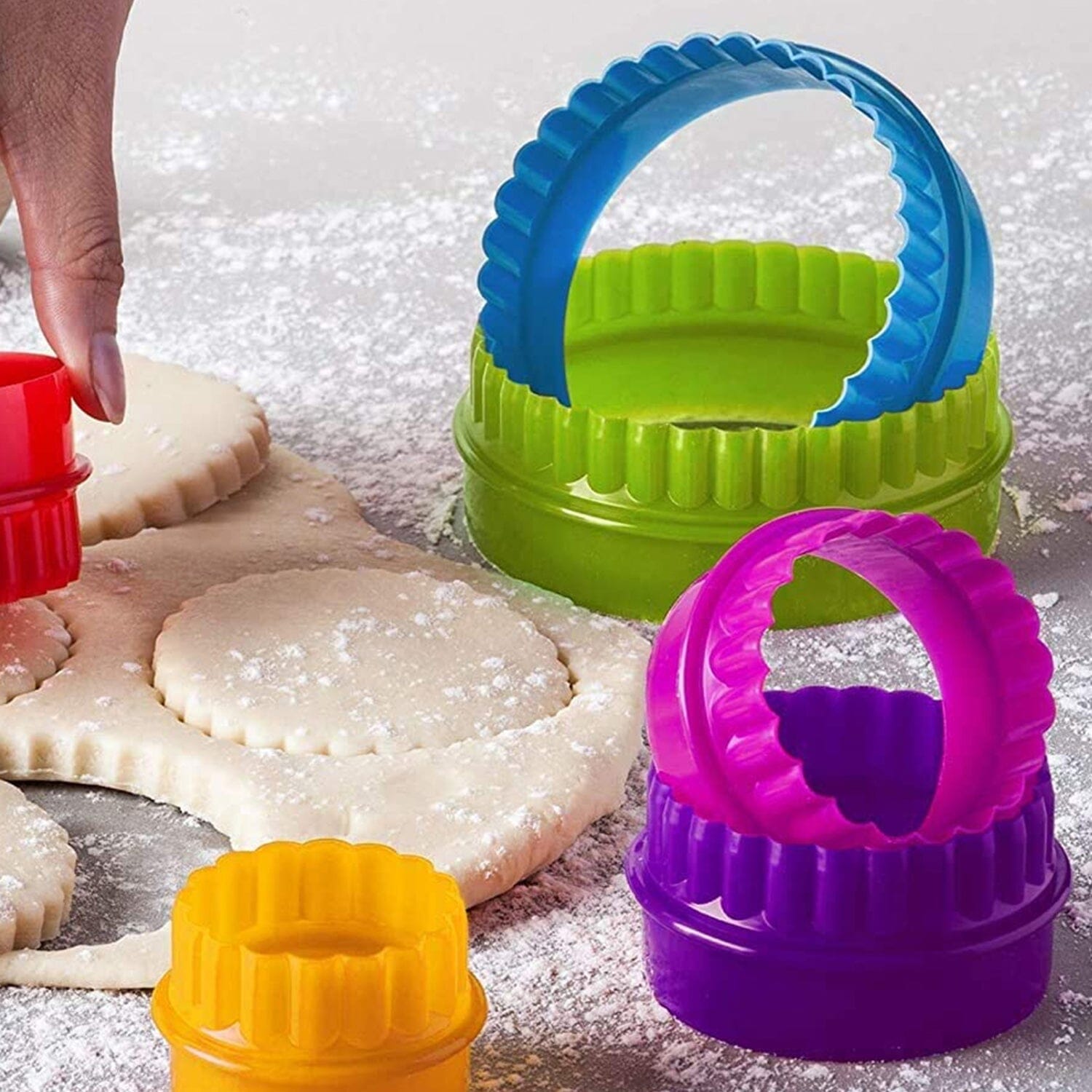 7-Pack: Premium Quality Two-Sided Biscuit Cutter Set For Cookies And Fondant Cakes View For Sale