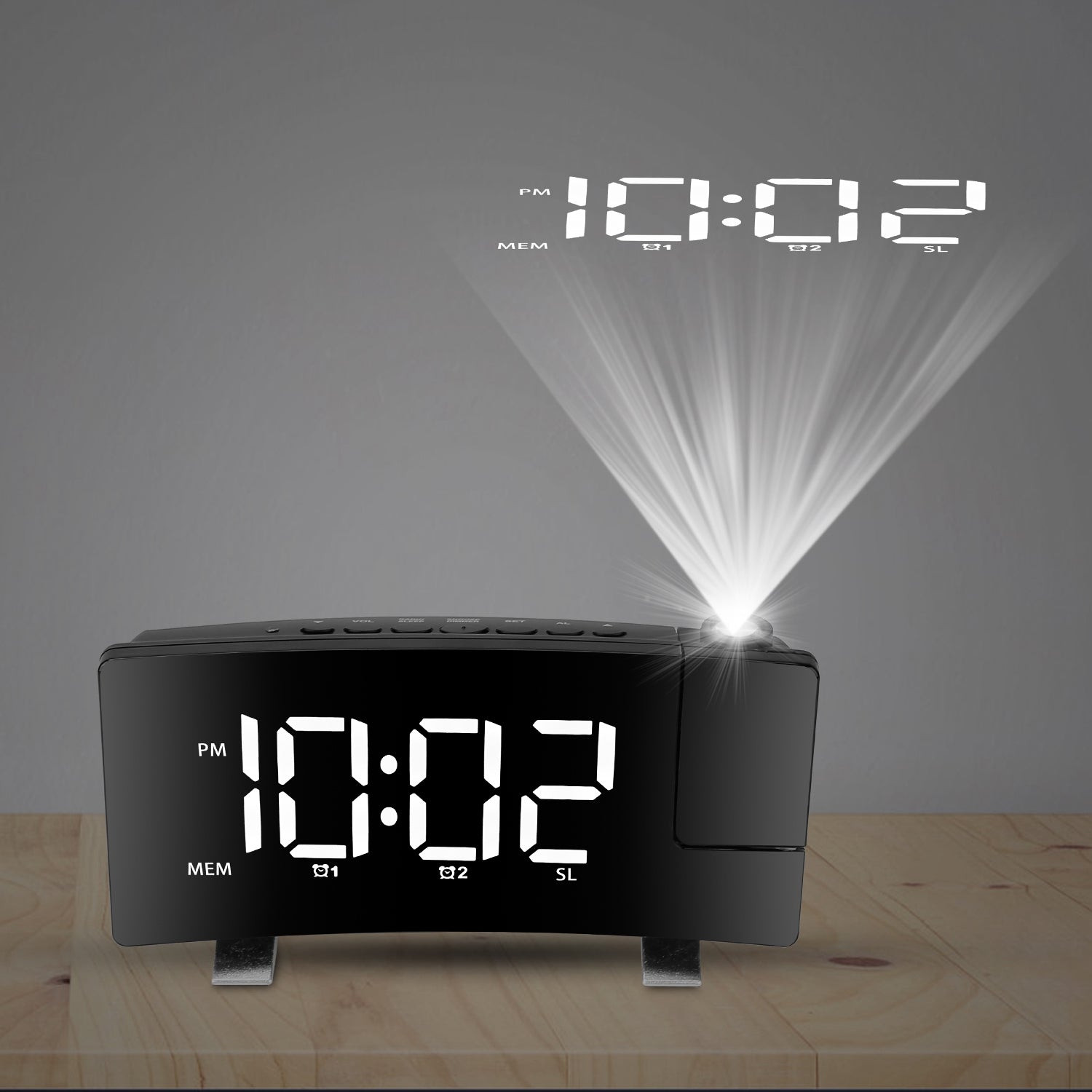 Projection Alarm Clock with Radio Cheap Sale Amazing Pice