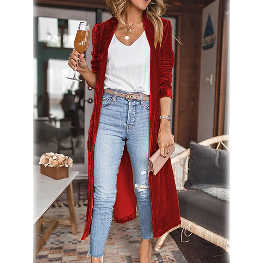 Women's Casual Long Sleeve Jacket Free Shipping Geniue Stockist