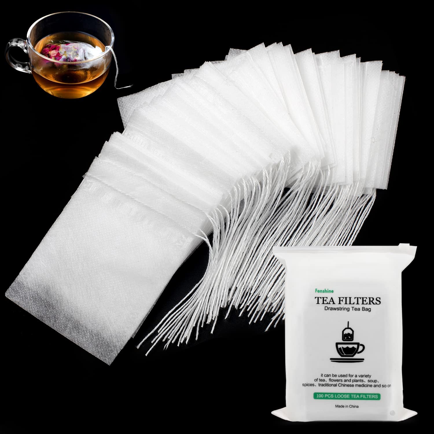 Biodegradable Tea Filter Bags Outlet Top Quality