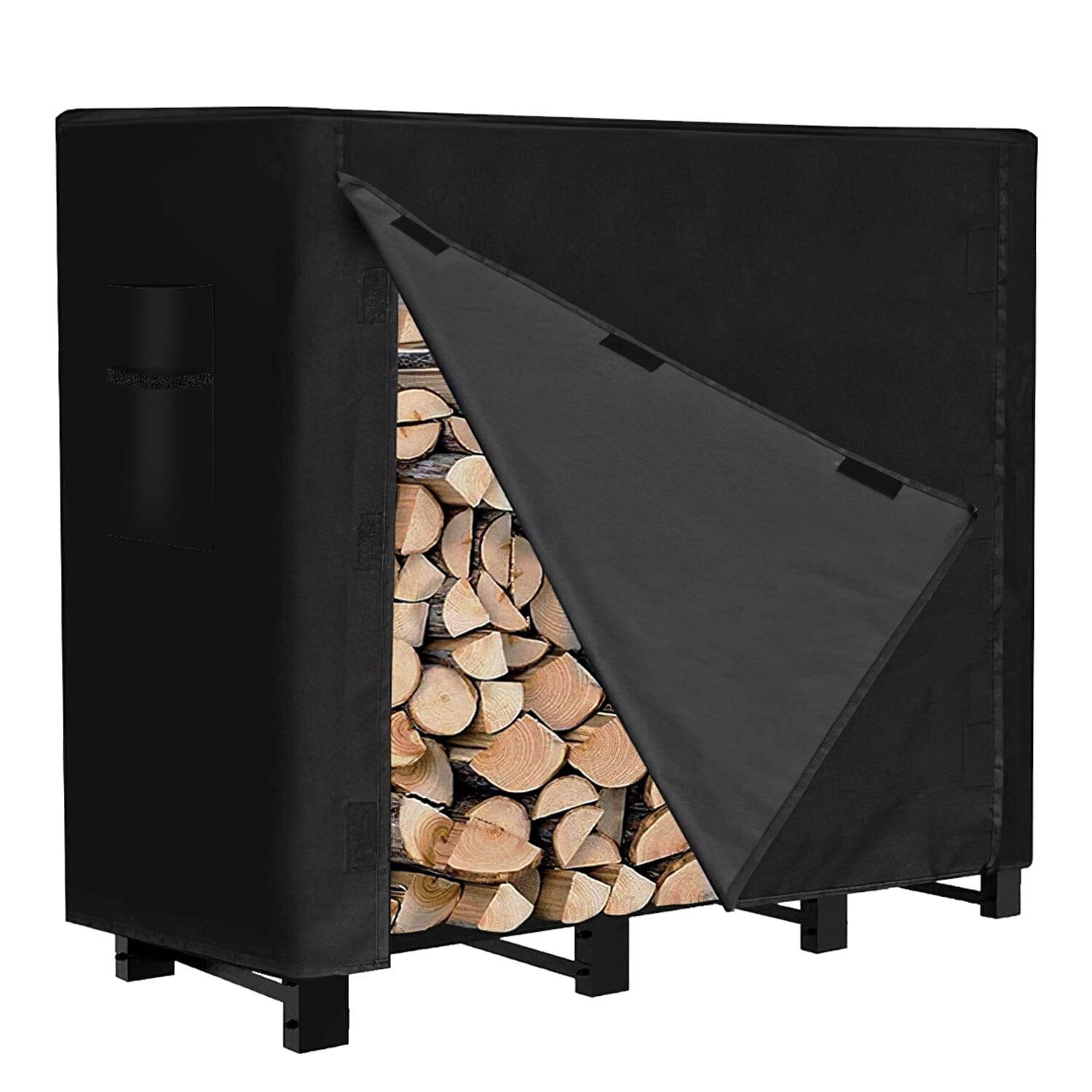 420D Oxford Fabric Firewood Rectangular Log Rack Cover Discount Best Pices