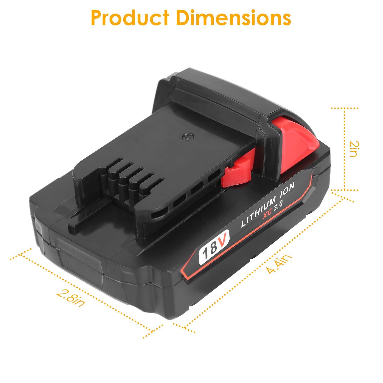 18V Battery Replacement Compatible with Milwaukee M18 Cordless Power Tool Clearance Sast