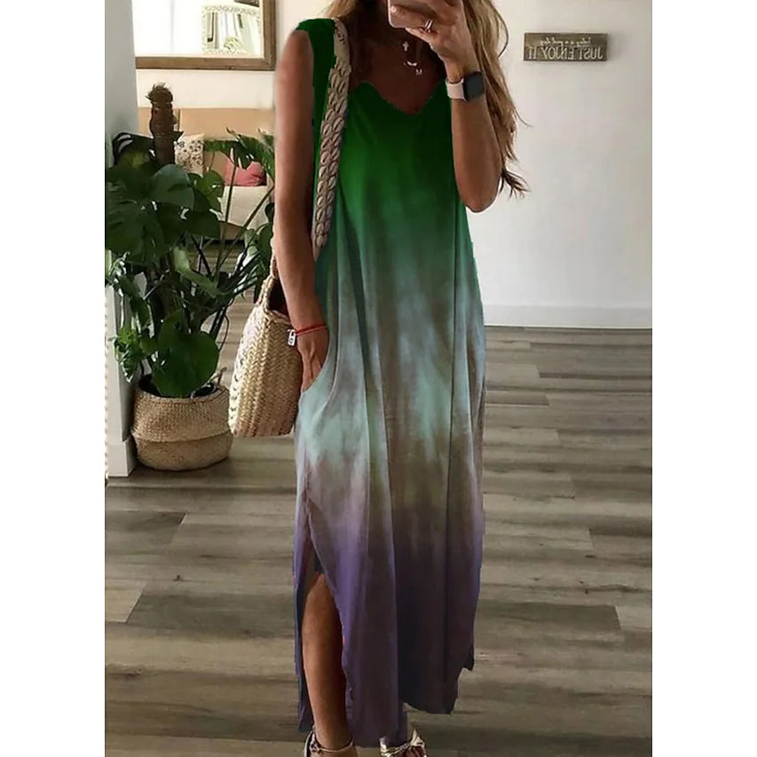 Women's Shift Dress Maxi Long Dress 2025 Newest Online