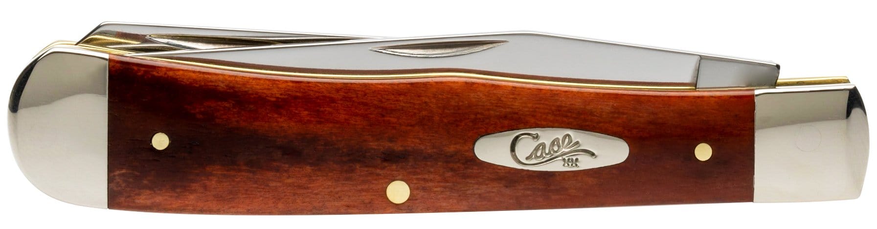 Case Trapper, Two Blades, Smooth Chestnut Bone Handle (6254 SS) - 28707 Purchase Sale Online