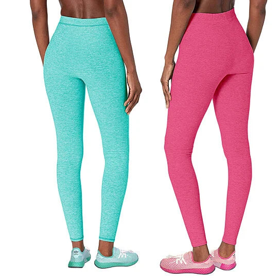 2-Pack: Women's Space Dye Seamless Leggings Cheap Sale Low Pice