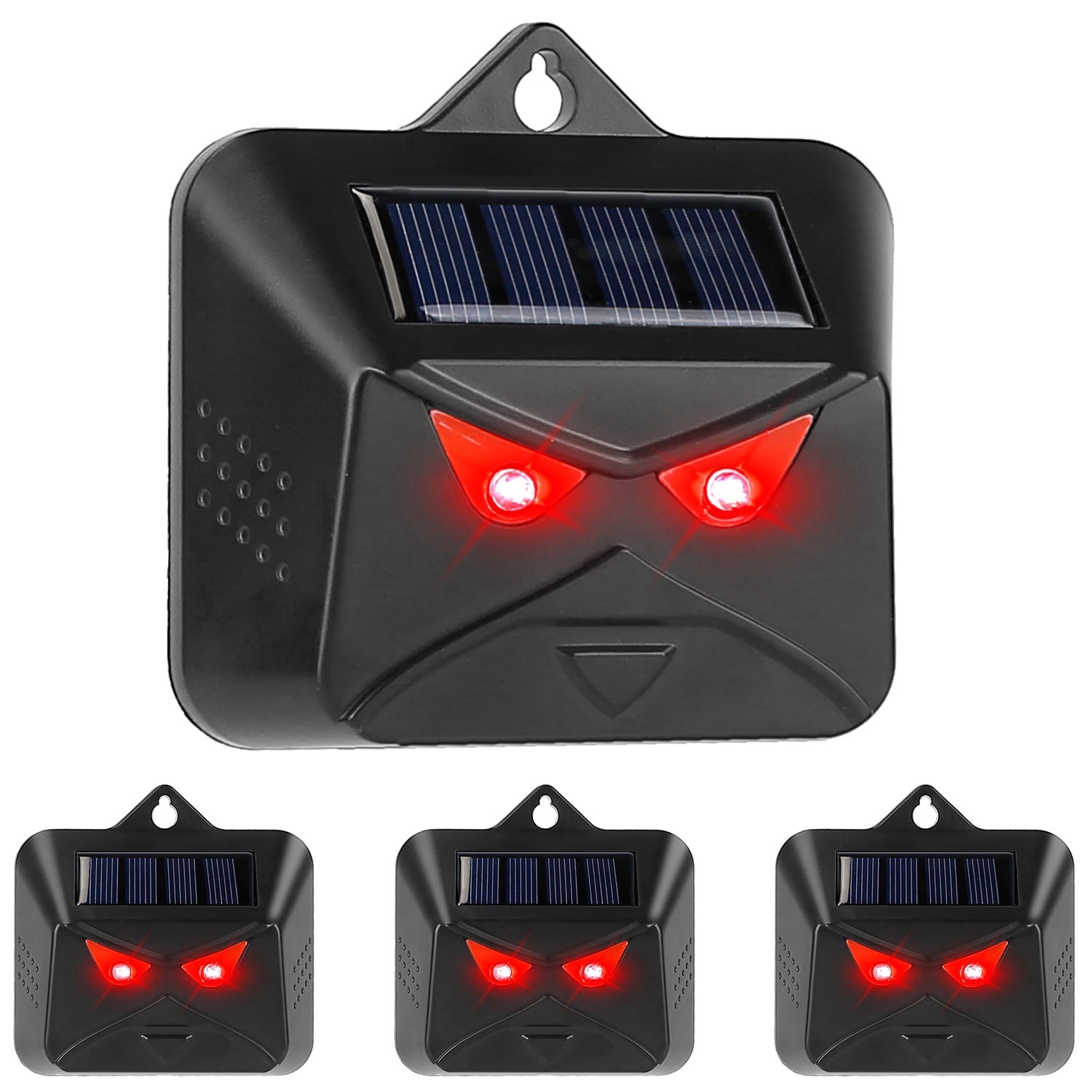 4-Piece: Solar Predator Control Light Cheap Sale Explore