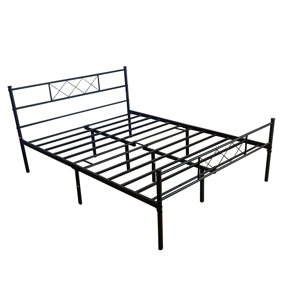 Full Size Bed Frame with Headboard Clearance With Credit Card