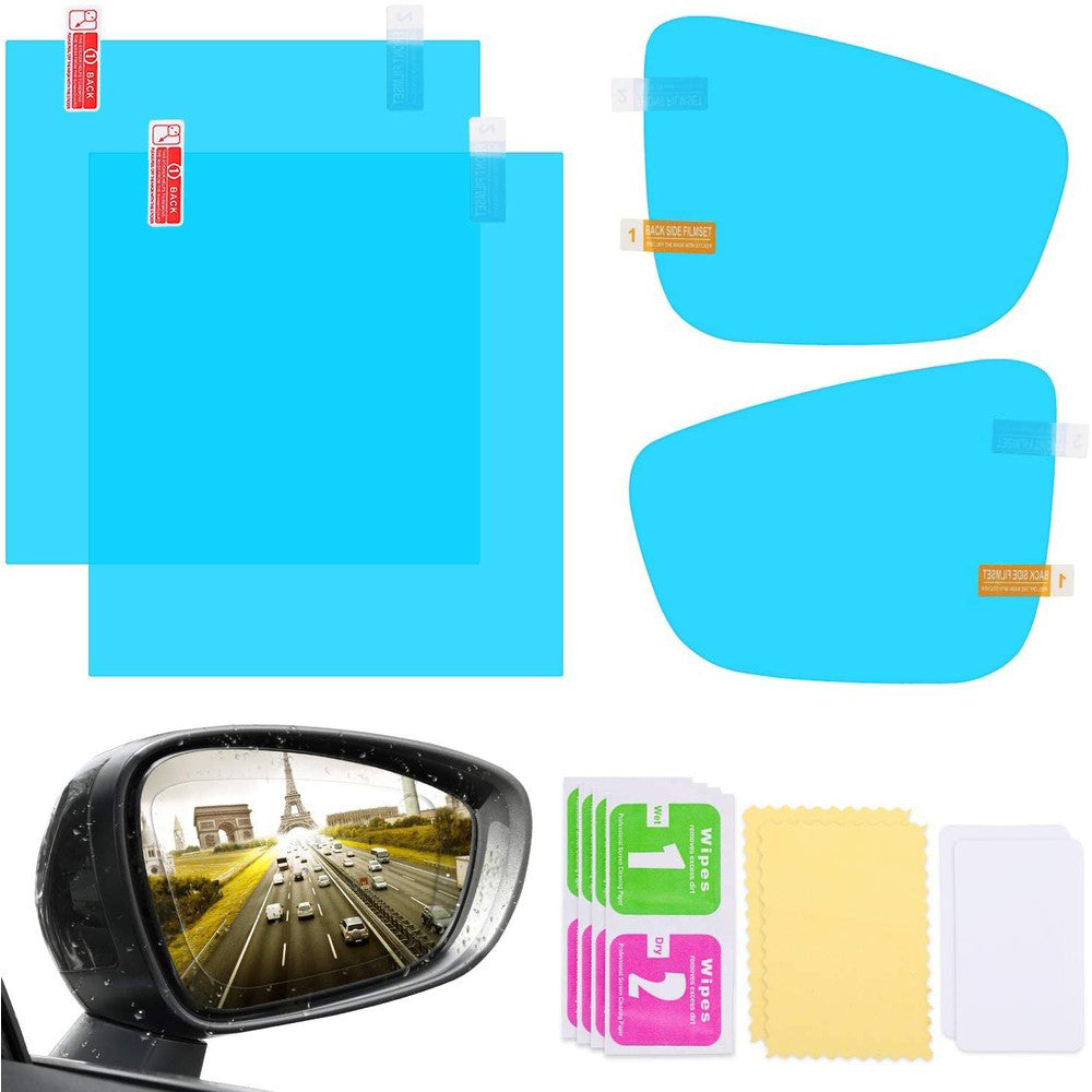 4-Pack: Britenway Anti Rain Car Rear and Side View Mirror Film Wholesale Pice Cheap Online