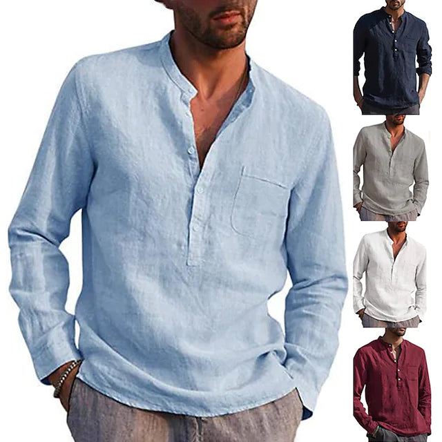 Men's Casual Button Down Shirts Long Sleeve Tops Buy Cheap Authentic