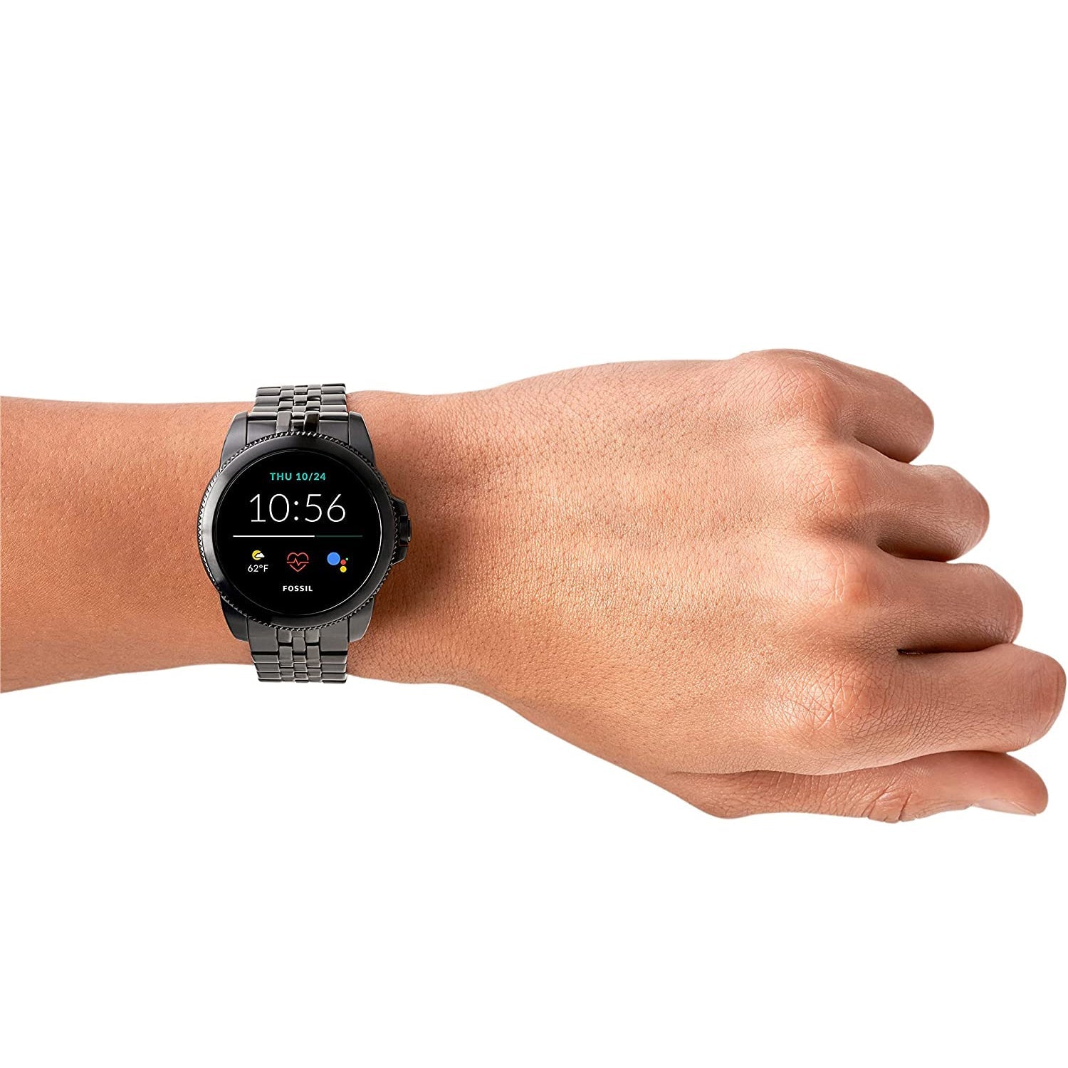 Fossil Men's Gen 5E 44mm Stainless Steel Touchscreen Smartwatch with Alexa Pices Cheap Online