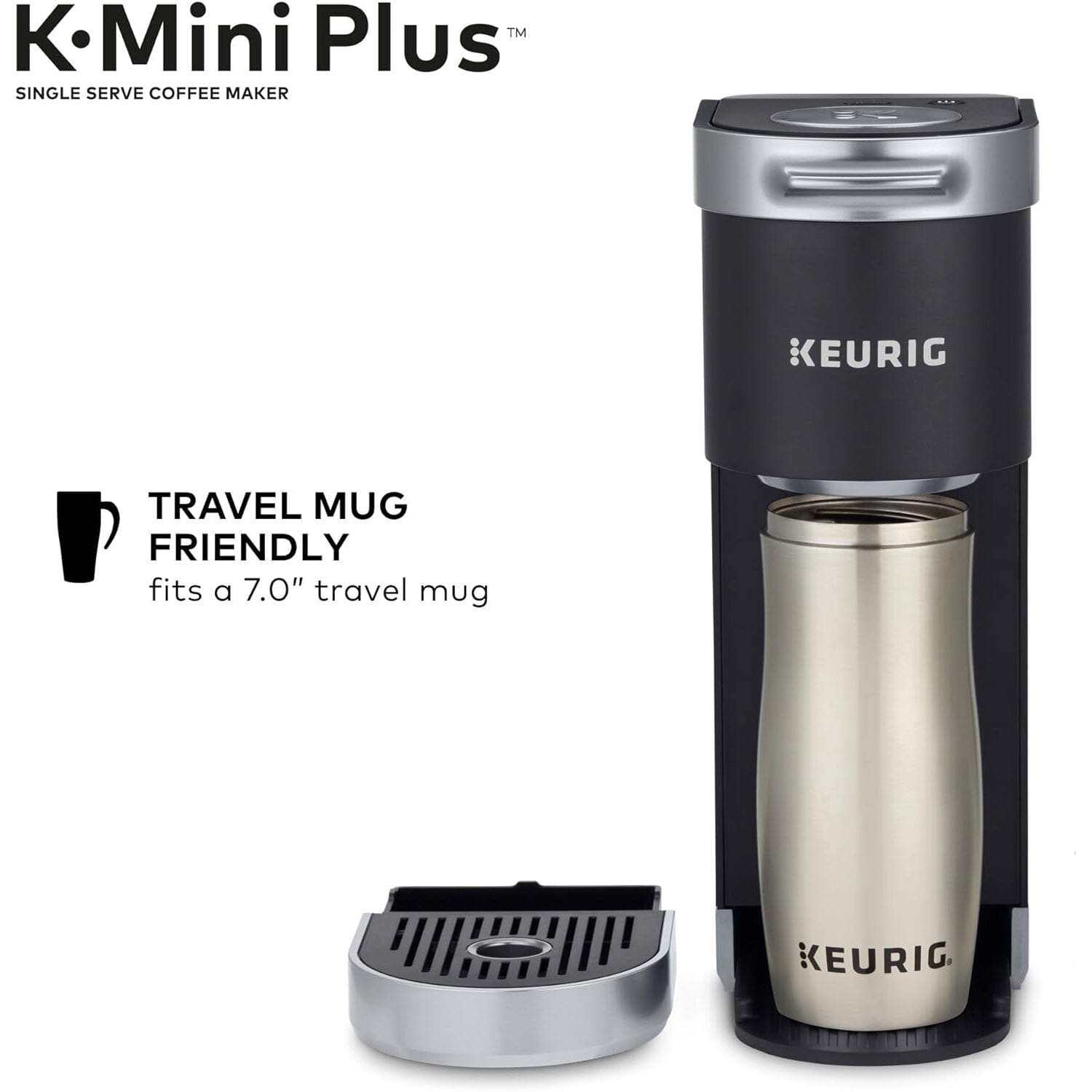 Keurig K-Mini Plus Single Serve K-Cup Pod Coffee Maker  (Refurbished) High Quality Buy Online