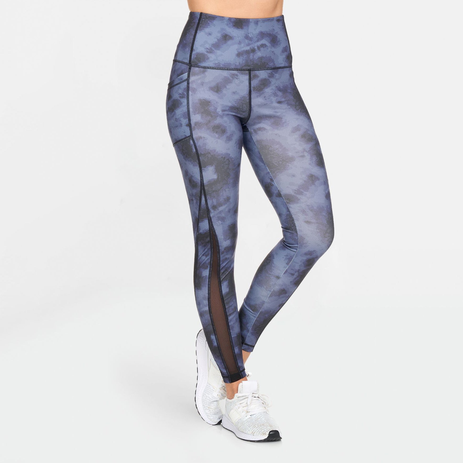 Women's Active High Rise Printed Leggings with Pockets Authentic For Sale