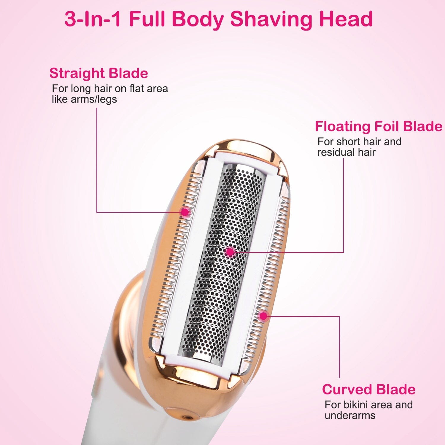 4-in-1 Women Electric Hair Shaver USB Rechargeable Cheap Wiki