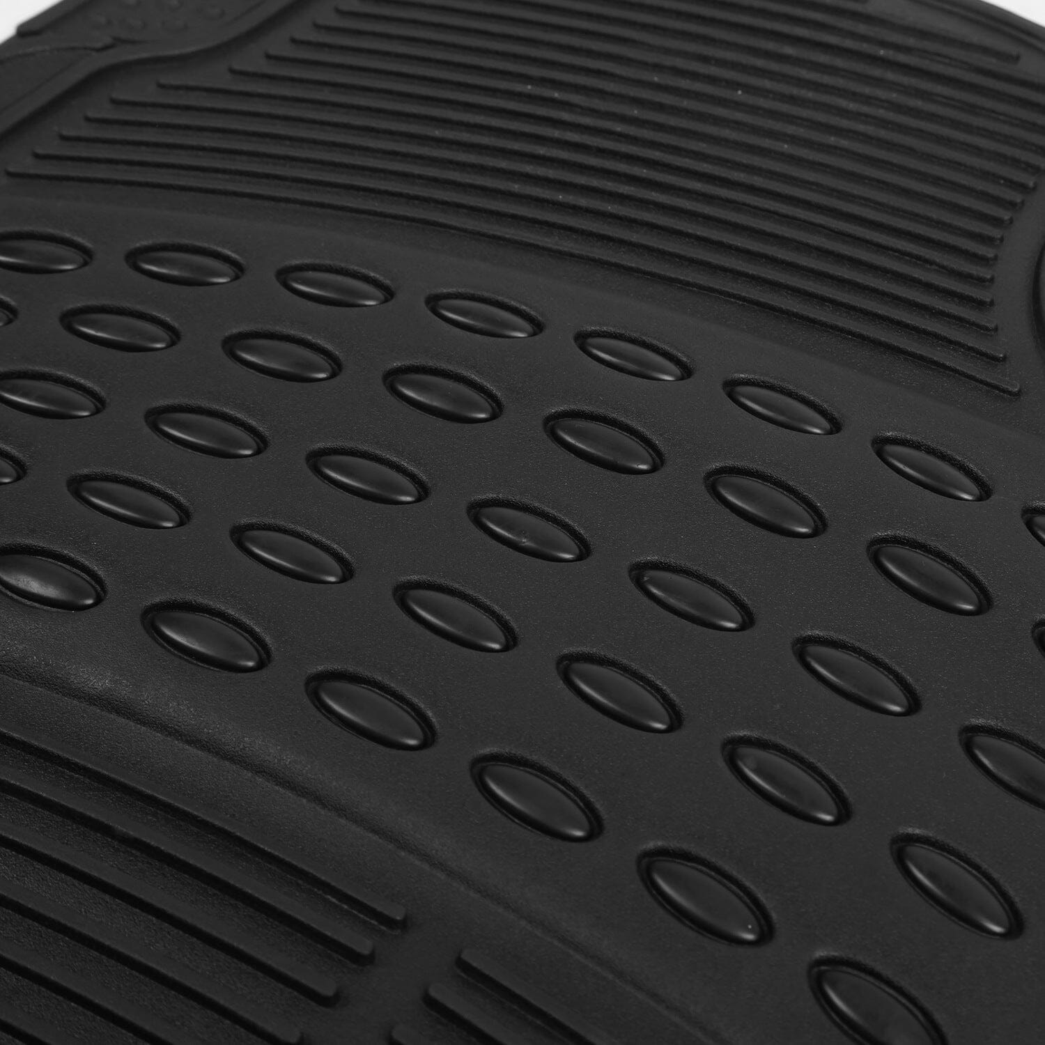 4-Pieces: Heavy Duty PVC Rubber Automotive Floor Mats with Trimmable Design Cheap Sale Sale