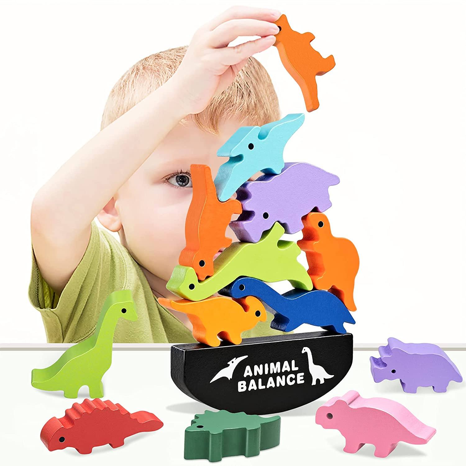 Wooden Stacking Toy for Kids Shipping Discount Sale