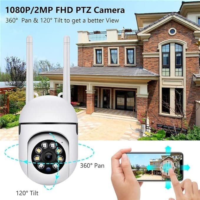 360 Full HD Wi-fi Wireless IP CCTV Security Camera Collections Online