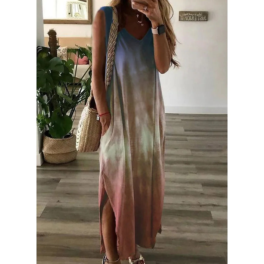 Women's Shift Dress Maxi Long Dress 2025 Newest Online