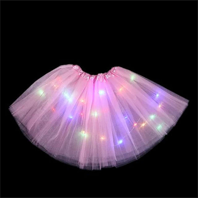 2-Piece: Girl's Skirt with LED Lights Outlet Genuine