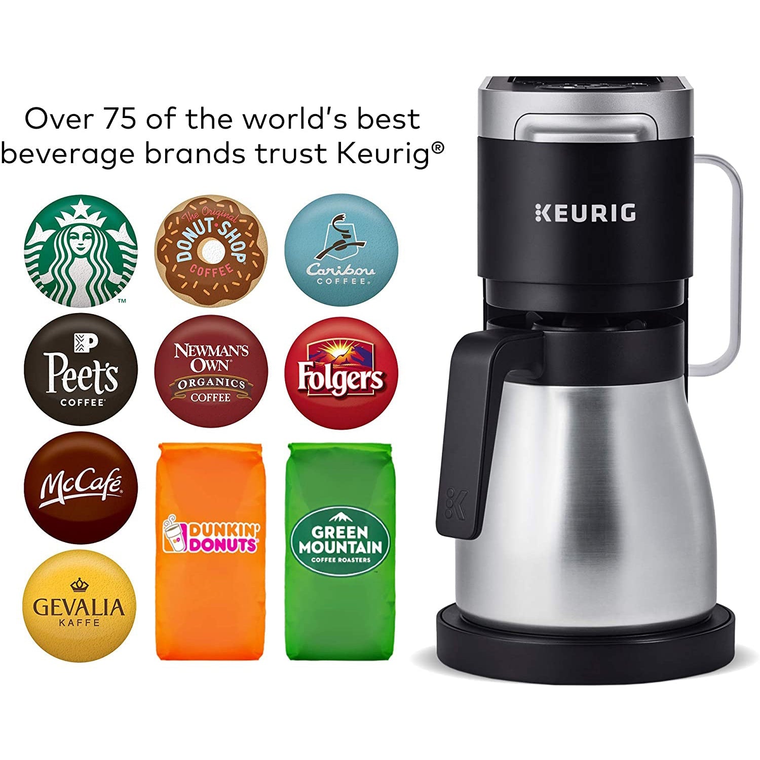 Keurig K-Duo Plus Coffee Maker (Refurbished) Get Authentic Cheap Online