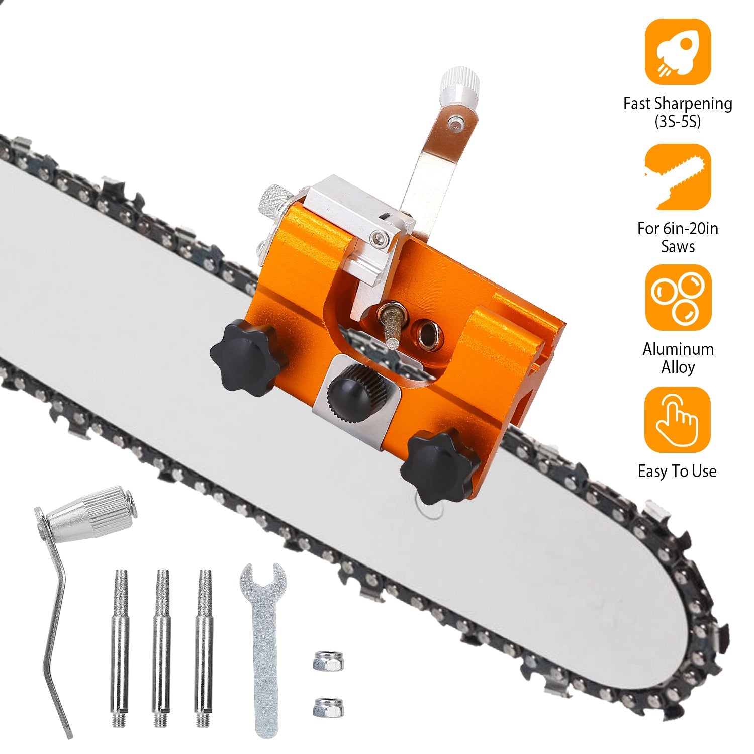 Chainsaw Chain Sharpening Jig Universal Cheap Usa Stockist