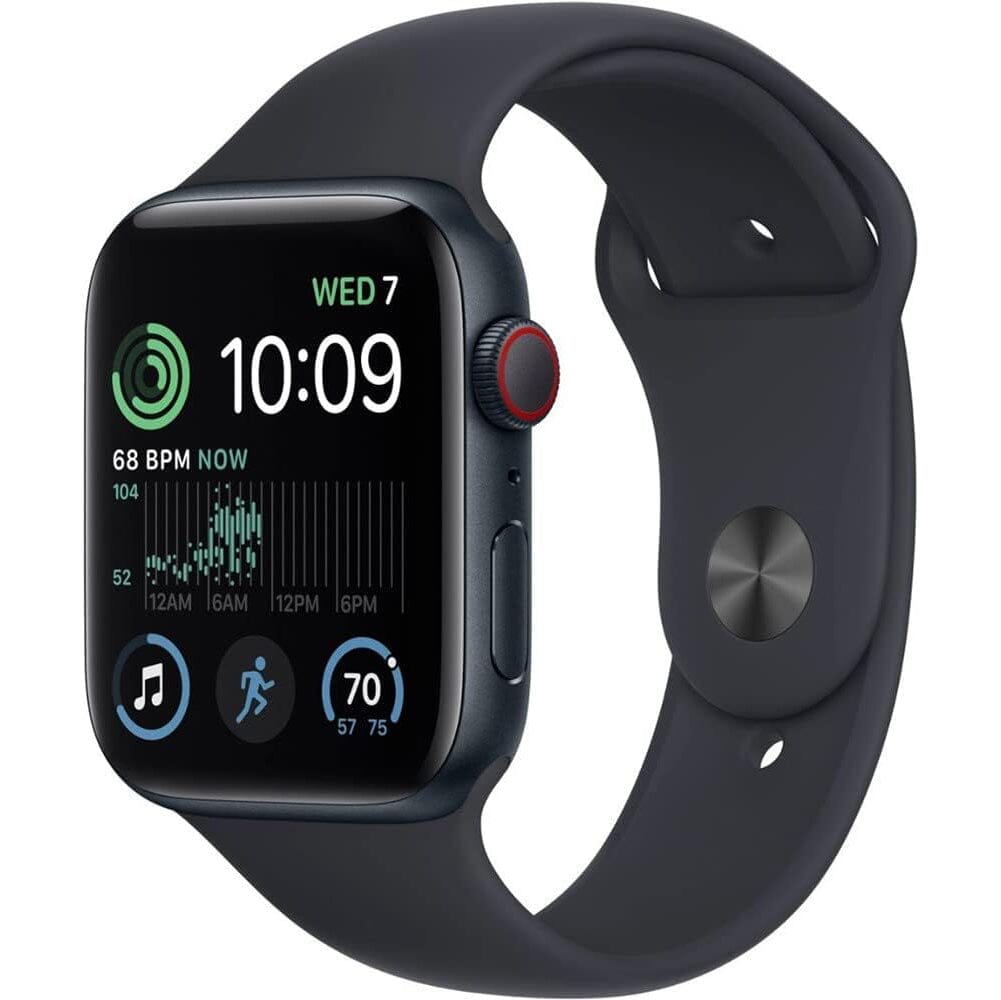 Apple Watch SE (2nd Gen, GPS) Aluminum Case with Sport Band  (Refurbished) Cheap Sale Brand New Unisex