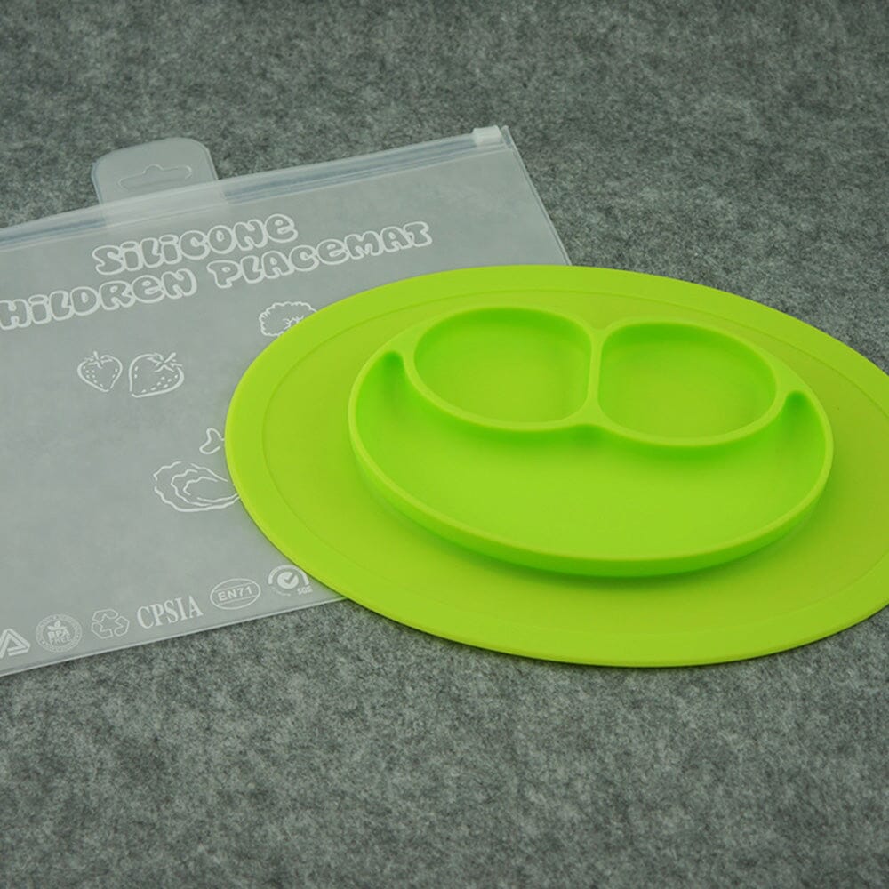 Silicone Feeding Placemat and 3-Section Plate Buy Cheap Explore