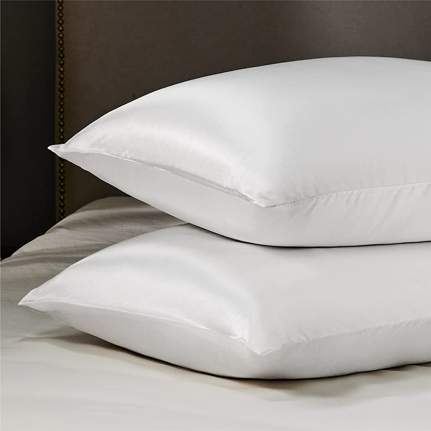 2-Pack: Satin Pillowcases with Envelope Closure Cheap Sale Footaction