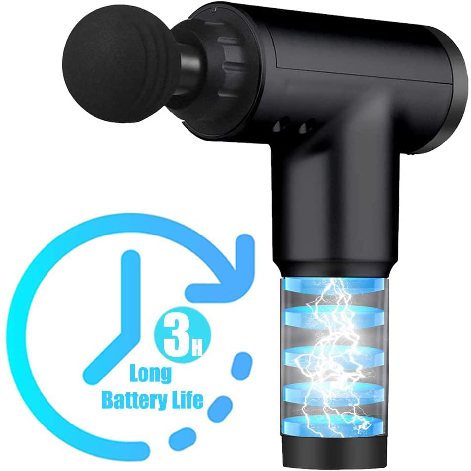 Deep Tissue Massage Gun with Interchangeable Heads Fashionable