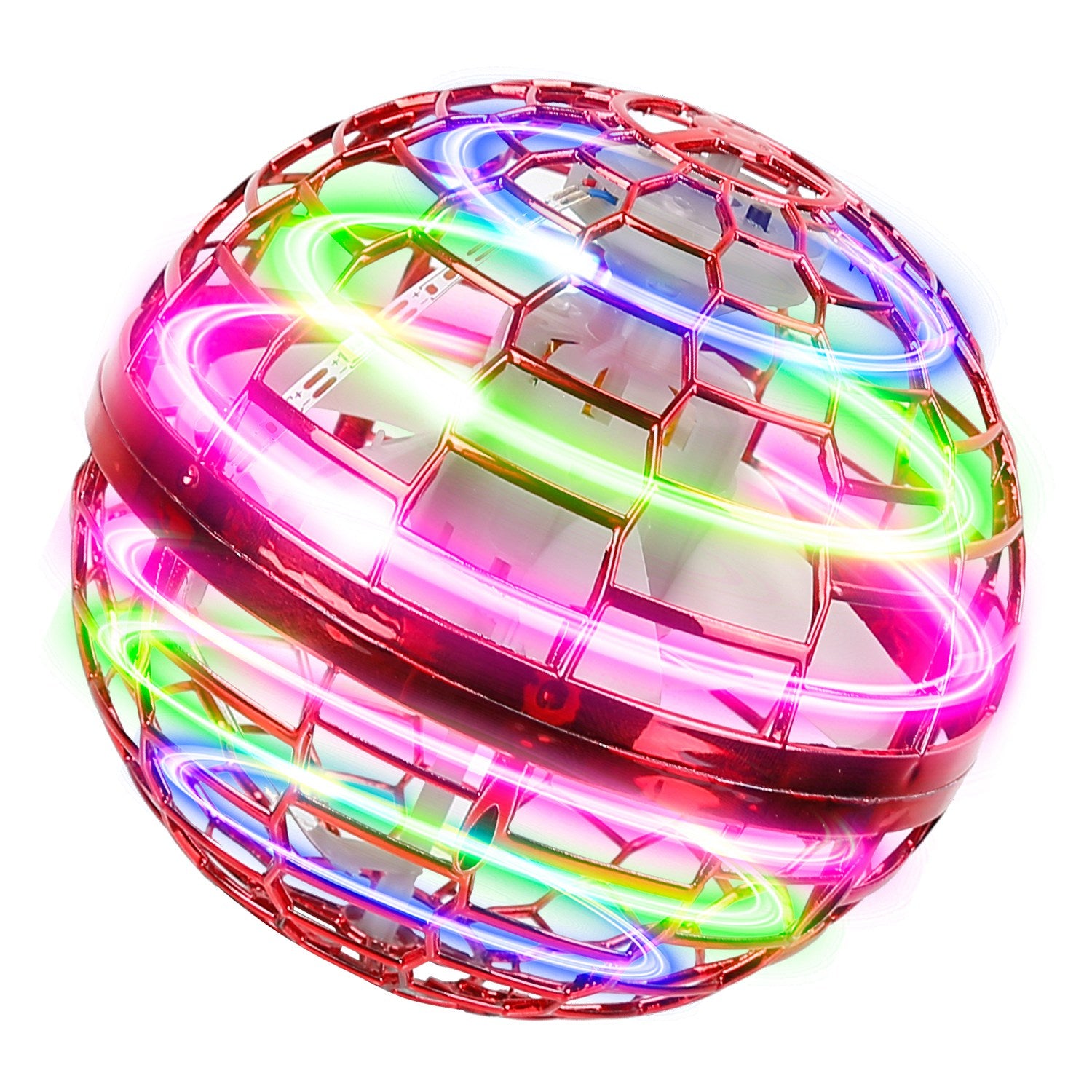 Flying Ball Toys 360∞ Rotating Hand Controlled Flying Orb Hover Ball with RGB Lights Looking For Cheap Pice