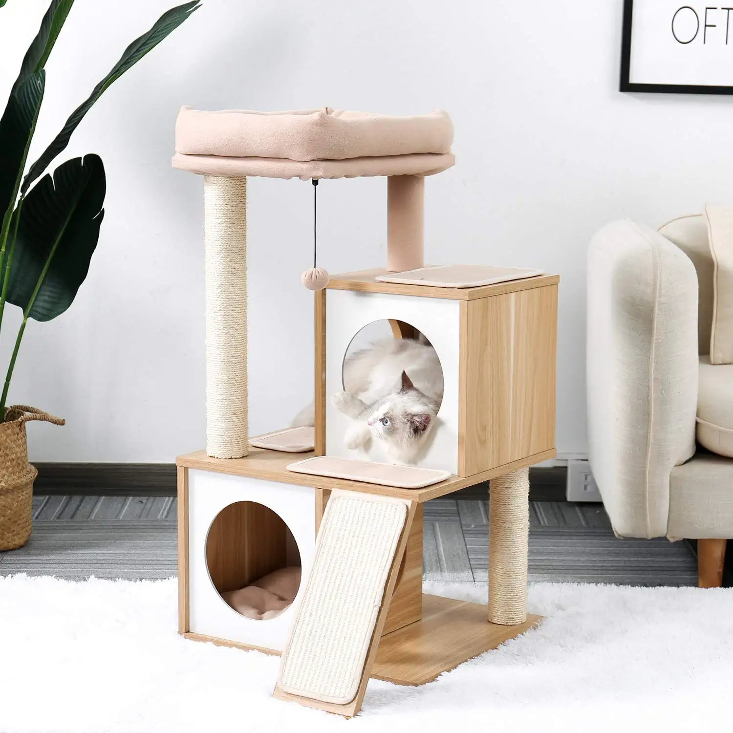 Cat Tree Deluxe 34 Cat Tower Low Cost Online