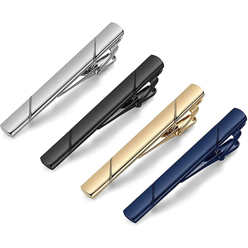 4-Piece: Men's Tie Clips Free Shipping Online