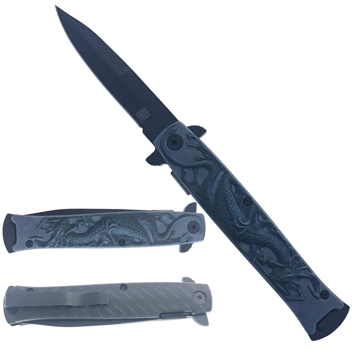 4 Black Dragon Knife with ABS Handle Best Wholesale Cheap Pice