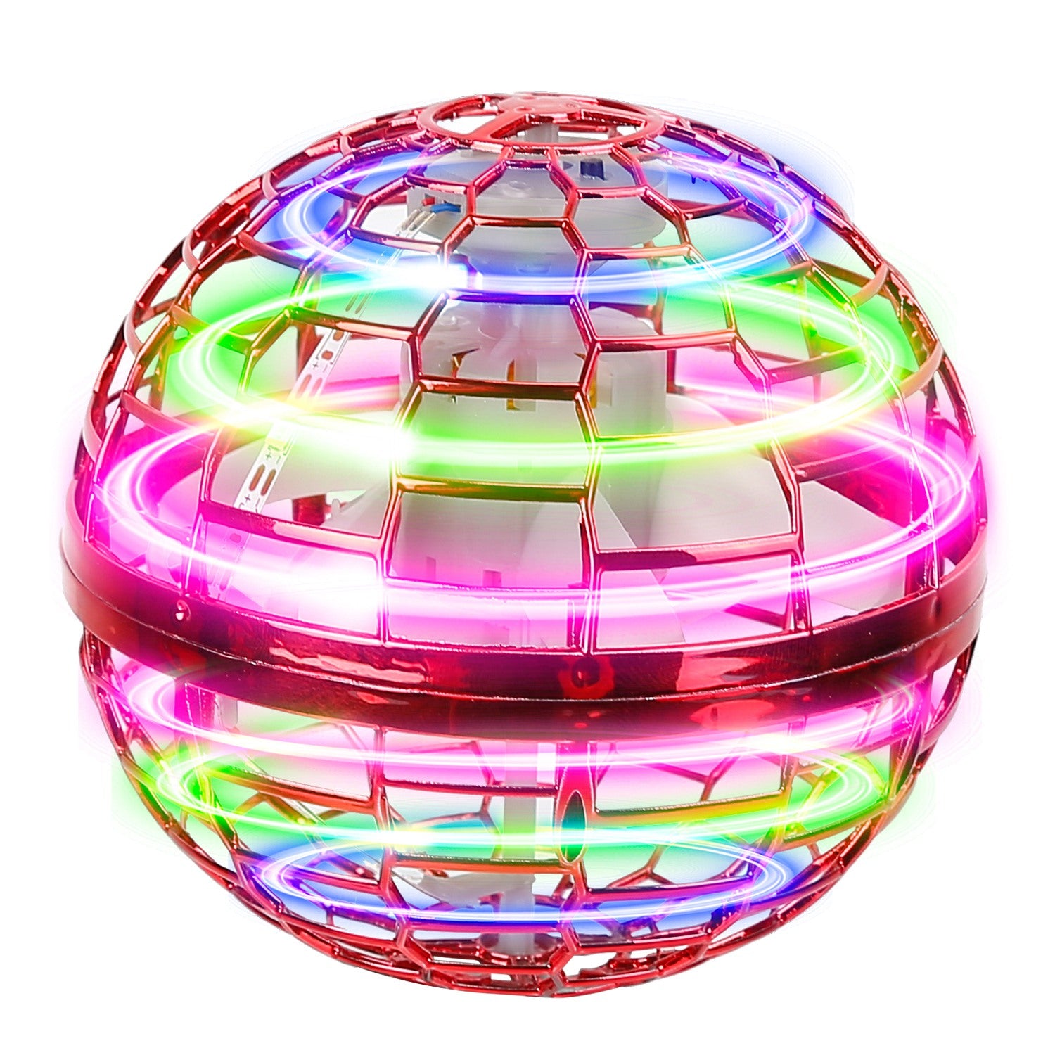 Flying Ball Toys 360∞ Rotating Hand Controlled Flying Orb Hover Ball with RGB Lights Looking For Cheap Pice