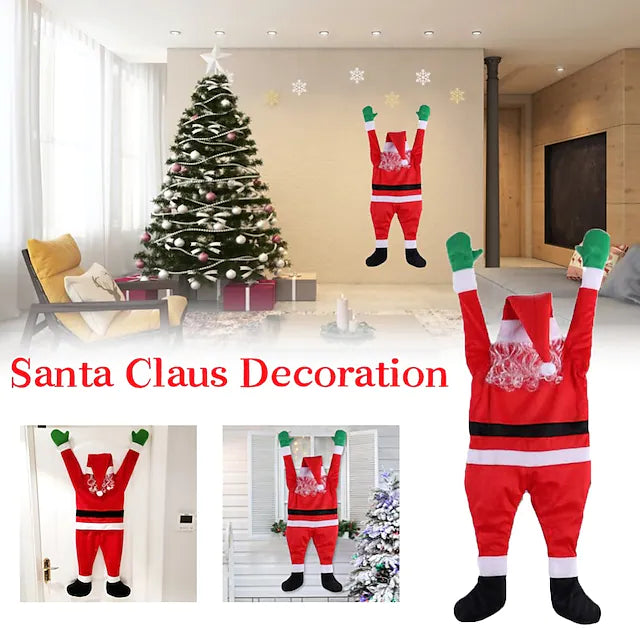 Christmas Climbing Hanging Santa Claus Decor Buy Cheap Low Cost