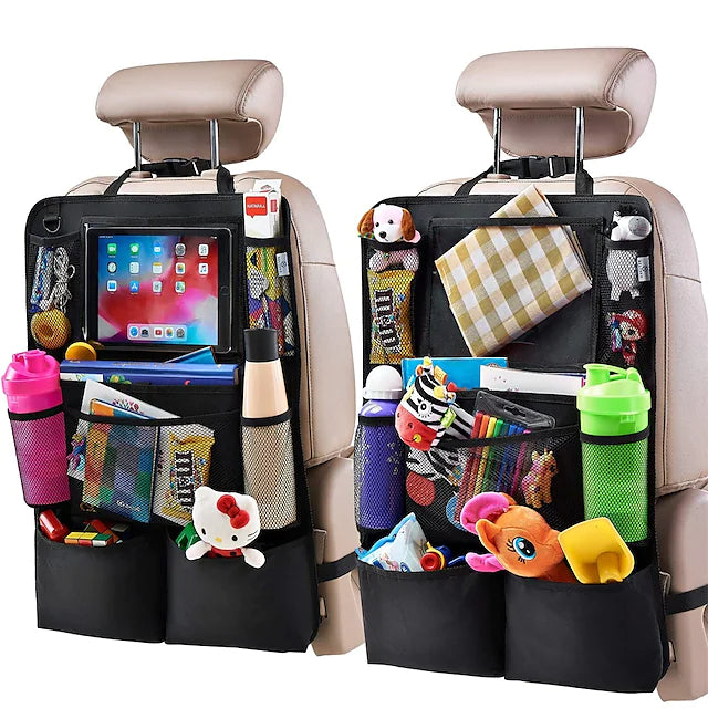 2-Piece: Car Rear Seat Organizer Storage Bag Outlet Shop Offer