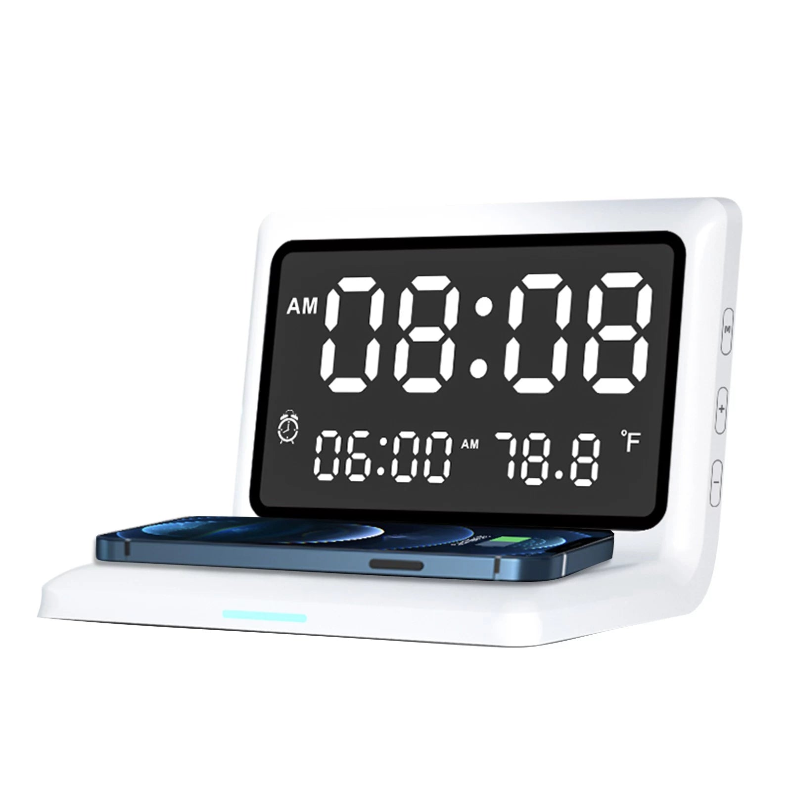 Digital Mirror Clock Wireless Charging Alarm Clock Buy Cheap Genuine