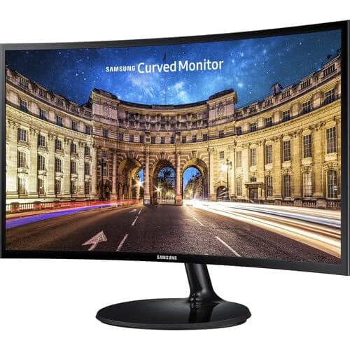 Samsung CF390 27 16:9 Curved LCD FHD 1920x1080 Curved Desktop Black Monitor  (Refurbished) Discount Fast Delivery