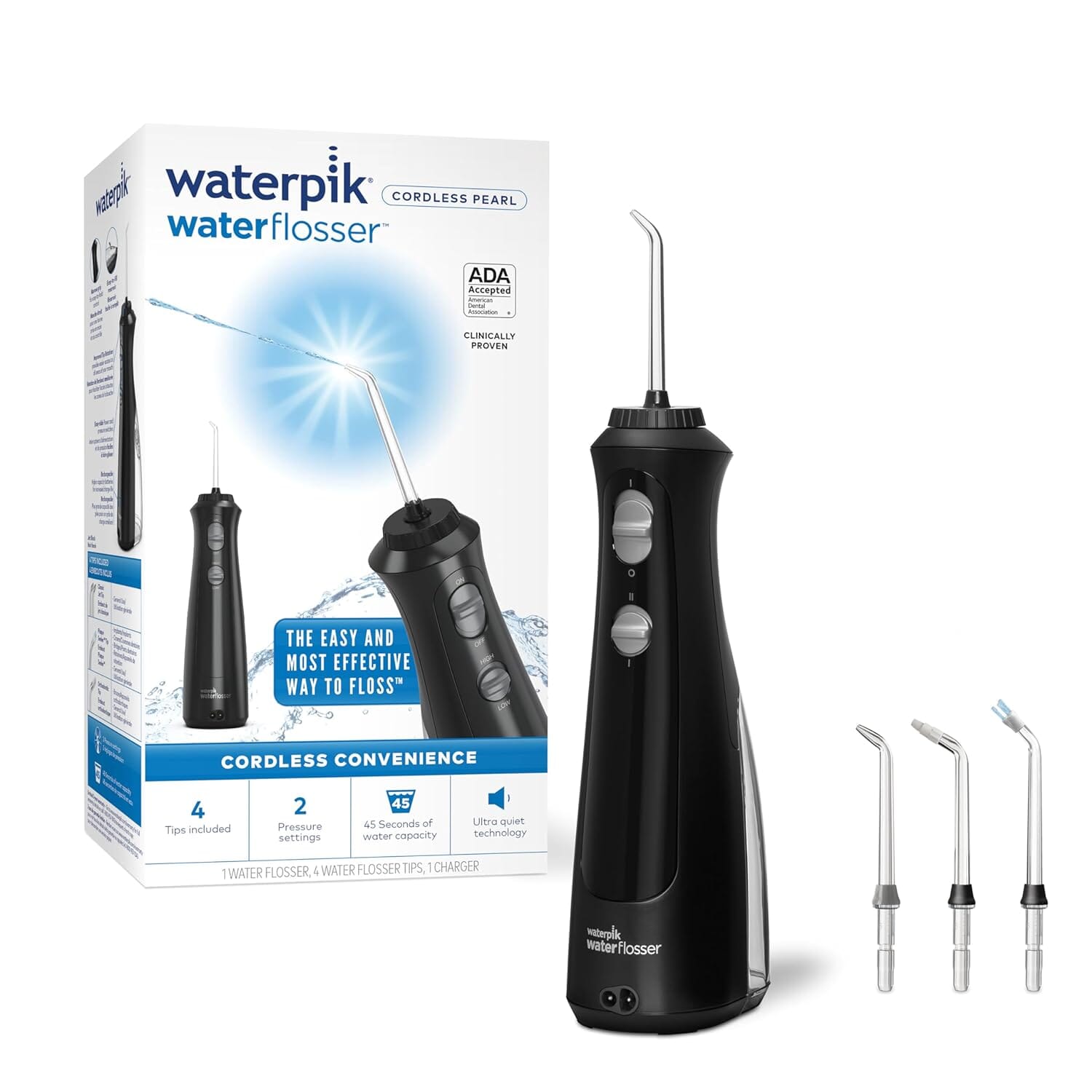 Waterpik Cordless Pearl Water Flosser  (Refurbished) Free Shipping Pices