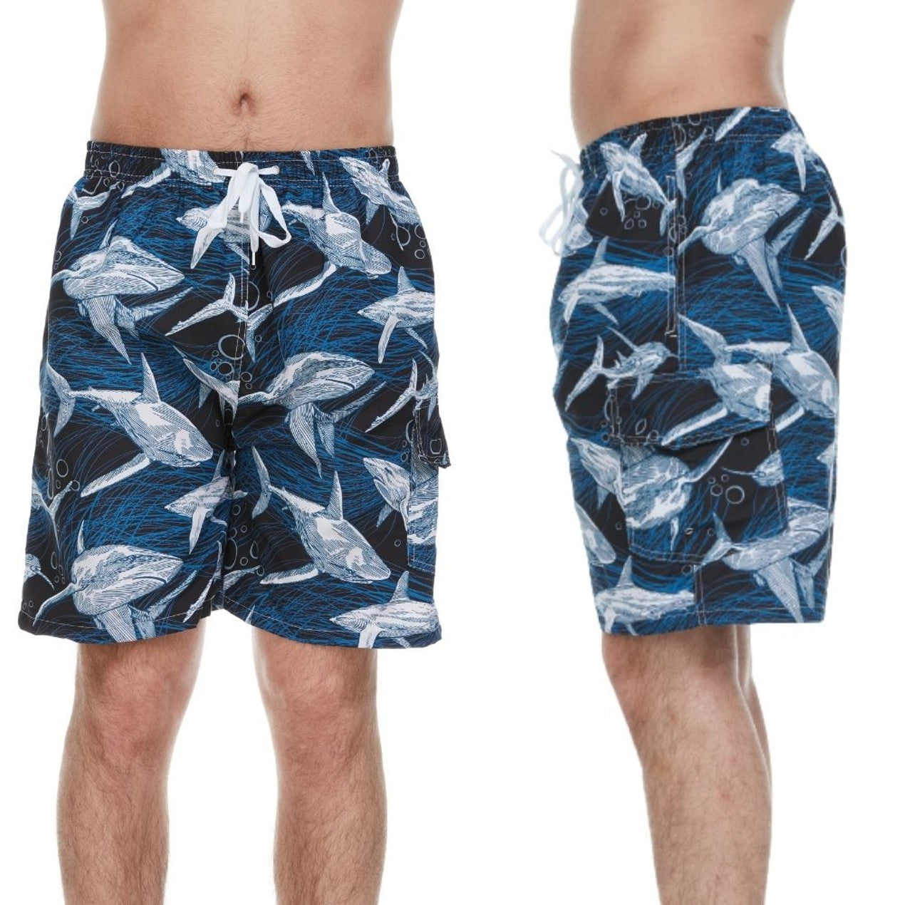 3-Pack: Men's Quick-Dry Swim Shorts Free Shipping Fashionable