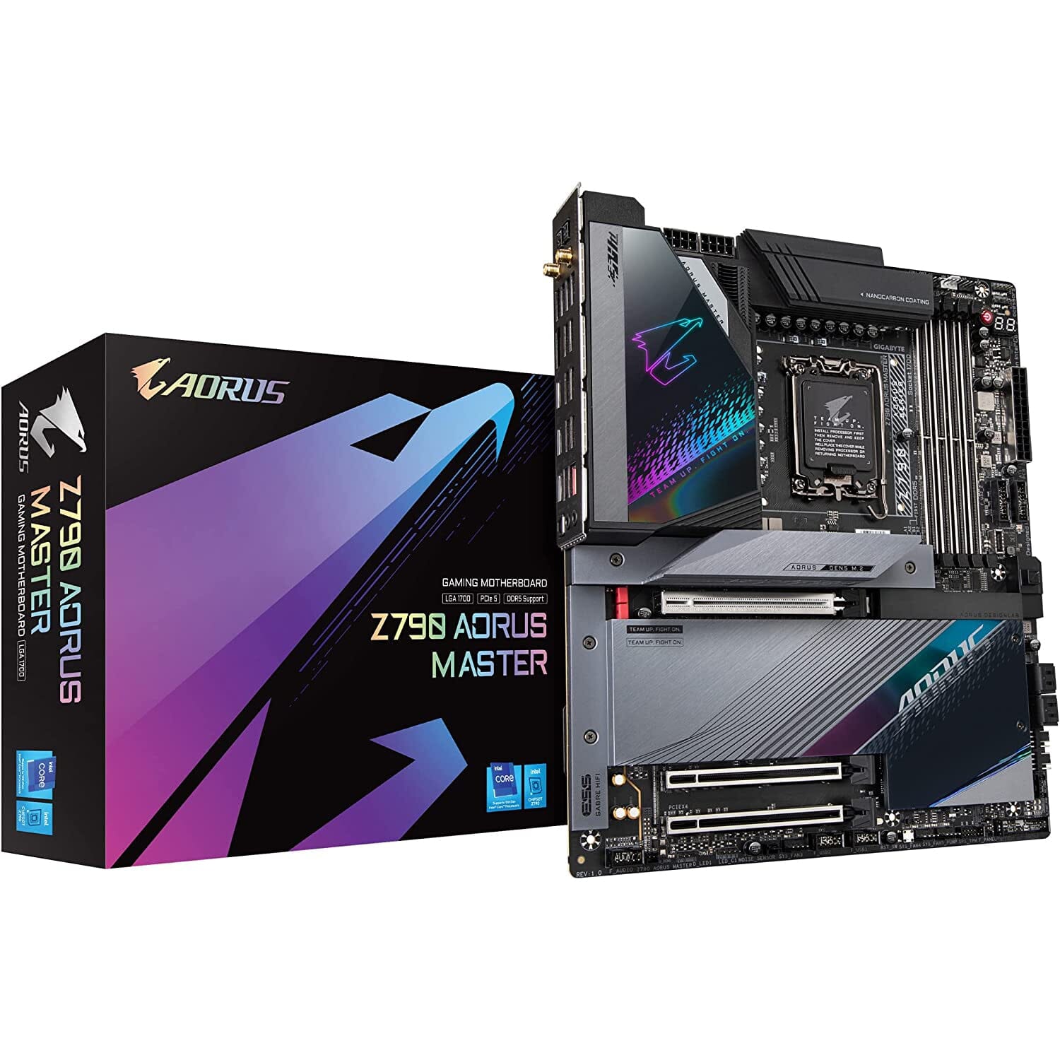 GIGABYTE Z790 AORUS Master LGA 1700 Intel Z790 (Refurbished) Free Shipping With Paypal