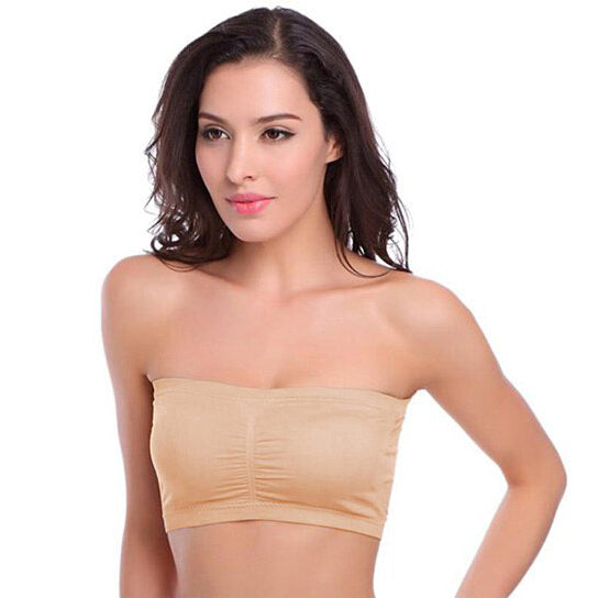 6-Pack: Women's Seamless Bandeau Tube Padded Bralettes Cheap Sale Outlet Locations