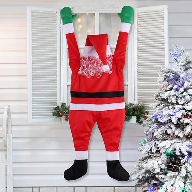 Christmas Climbing Hanging Santa Claus Decor Buy Cheap Low Cost